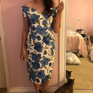 The pretty dress co. Floral dress